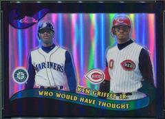 Ken Griffey Jr. [Black Refractor] #T274 Baseball Cards 2002 Topps Chrome Traded Prices