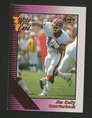 Jim Kelly [50 Stripe] Football Cards 1992 Wild Card Field Force Prices