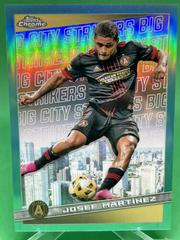 Josef Martinez [Aqua] Soccer Cards 2022 Topps Chrome MLS Big City Strikers Prices