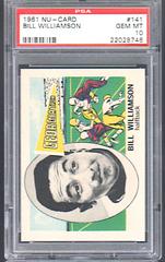 Bill Williamson Football Cards 1961 NU Card Prices