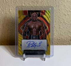The All Mighty Bobby Lashley [Gold Wave Prizm] #SG-BLH Wrestling Cards 2022 Panini Select WWE Signatures Prices