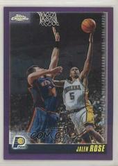 Jalen Rose [Refractor] #3 Basketball Cards 2000 Topps Chrome Prices