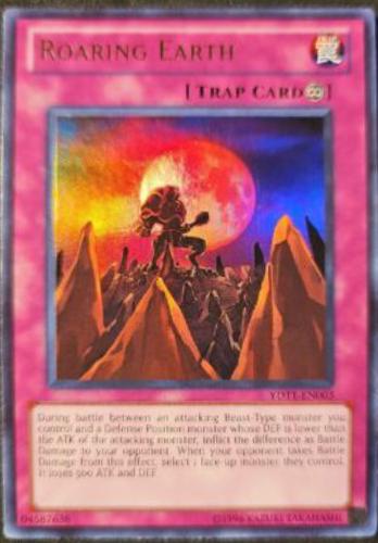 Roaring Earth YDT1-EN003 YuGiOh 5D's Duel Transer