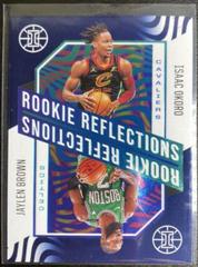 Jaylen Brown, Isaac Okoro [Sapphire] Basketball Cards 2020 Panini Illusions Rookie Reflections Prices