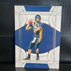 Aaron Rodgers Football Cards 2022 Panini National Treasures Collegiate Prices