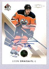Leon Draisaitl [Future Watch Autograph Limited] #33 Hockey Cards 2017 SP Authentic Prices