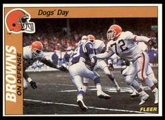 Dogs' Day Defense Football Cards 1988 Fleer Team Action Prices