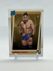 Carmelo Hayes [Red] #111 Wrestling Cards 2022 Panini Chronicles WWE Prices