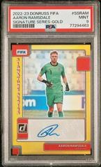 Aaron Ramsdale [Gold] Soccer Cards 2022 Panini Donruss Signature Series Prices