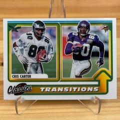 Cris Carter [Gold] #T-11 Football Cards 2022 Panini Classics Transitions Prices