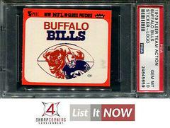 Buffalo Bills [Logo] Football Cards 1979 Fleer Team Action Sticker Prices