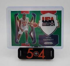 Kevin Garnett [Green Prizm] Basketball Cards 2021 Panini Prizm USA Prices