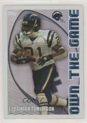 LaDainian Tomlinson #OTG11 Football Cards 2003 Topps Own the Game Prices