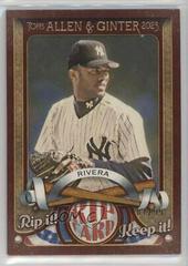 Mariano Rivera #RC-MR Baseball Cards 2023 Topps Allen & Ginter Rip Cards Prices