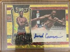 Jared Cannonier [Gold Disco] Ufc Cards 2022 Panini Select UFC Octagon Action Signatures Prices