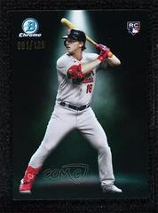 Nolan Gorman [Aqua] Baseball Cards 2023 Bowman Spotlights Prices