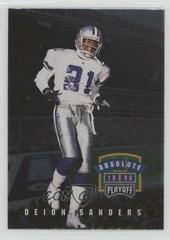 Deion Sanders #175 Football Cards 1996 Playoff Absolute Prices