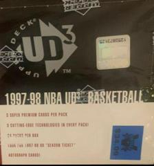 Hobby Box Basketball Cards 1997 UD3 Prices