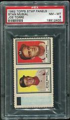 Stan Musial [Joe Torre] Baseball Cards 1962 Topps Stamp Panels Prices