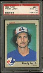 Randy Lerch Baseball Cards 1983 Fleer Prices