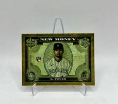 Ezequiel Tovar [Foilfractor] #NM-7 Baseball Cards 2023 Bowman Platinum New Money Prices