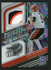 Joe Burrow [Psychedelic] #SS-JBU Football Cards 2022 Panini Spectra Sunday Spectacle Prices