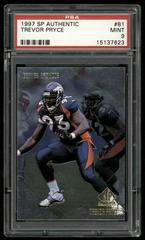 Trevor Pryce Football Cards 1997 SP Authentic Prices