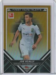 Joe Scally [Gold] Soccer Cards 2021 Topps Finest Bundesliga Young Talents Prices