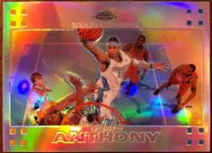 Carmelo Anthony [Refractor] Basketball Cards 2007 Topps Chrome Prices