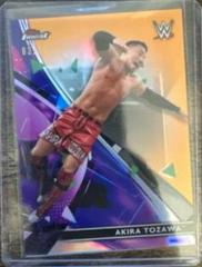 Akira Tozawa [Orange] #2 Wrestling Cards 2021 Topps Finest WWE Prices