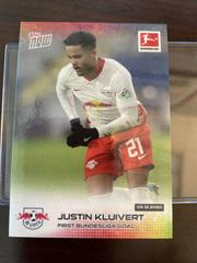Justin Kluivert Soccer Cards 2020 Topps Now Bundesliga Prices