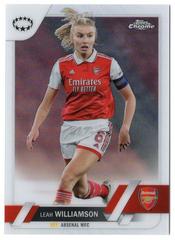 Leah Williamson [Refractor] Soccer Cards 2022 Topps Chrome UEFA Women's Champions League Prices