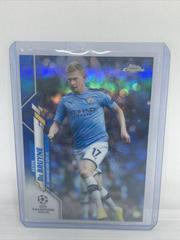 Kevin De Bruyne [Blue Bubbles Refractor] Soccer Cards 2019 Topps Chrome UEFA Champions League Prices