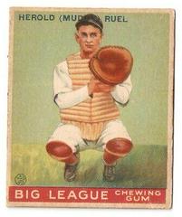 Herold Ruel #18 Baseball Cards 1933 World Wide Gum Prices