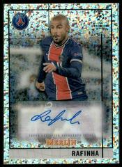 Rafinha [Speckle Refractor] #BCA-R Soccer Cards 2020 Topps Merlin Chrome UEFA Champions League Autographs Prices