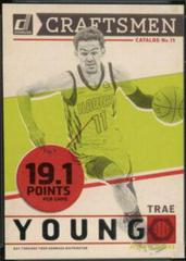 Trae Young Basketball Cards 2019 Panini Donruss Craftsmen Prices