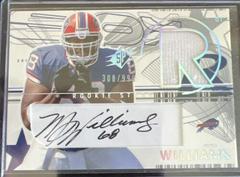 Mike Williams [Signed Jersey] Football Cards 2002 Spx Prices