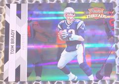 Tom Brady [Silver Holofoil] #87 Football Cards 2010 Panini Threads Prices