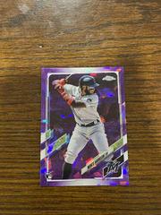 Monte Harrison [Purple] Baseball Cards 2021 Topps Chrome Sapphire Prices