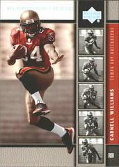 Cadillac Williams [Platinum] #4 Football Cards 2005 Upper Deck Rookie Premiere Prices