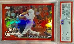 Matt Holliday [Red Refractor] #44 Baseball Cards 2010 Topps Chrome Prices