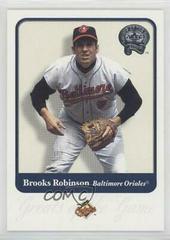 Brooks Robinson #22 Baseball Cards 2001 Fleer Greats Prices