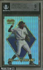 Alfonso Soriano [Atomic Refractor] #169 Baseball Cards 1999 Bowman's Best Prices