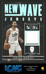 Isaiah Mobley #NWJ-ISM Basketball Cards 2022 Panini Noir New Wave Jerseys Prices