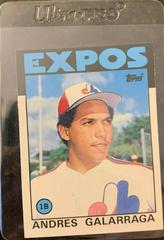 Andres Galarraga Baseball Cards 1986 Topps Traded Prices