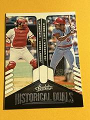 Joe Morgan, Johnny Bench #HD-JM Baseball Cards 2022 Panini Absolute Historical Duals Prices