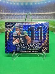 Jaxon Smith-Njigba [Blue] #12 Football Cards 2023 Panini Zenith Behind the Numbers Prices
