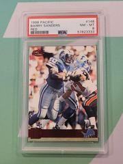 Barry Sanders [Red] Football Cards 1998 Pacific Prices