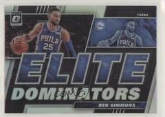 Ben Simmons [Holo] #18 Basketball Cards 2019 Panini Donruss Optic Elite Dominators Prices