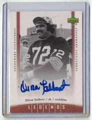 Diron Talbert #60 Football Cards 2006 Upper Deck Legends Legendary Signatures Prices